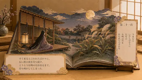 小倉百人一首021 thumbnail