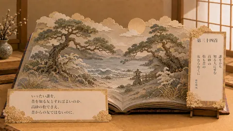 小倉百人一首034 thumbnail