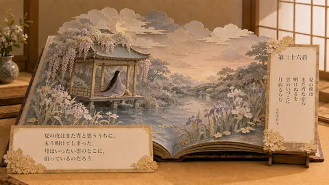 小倉百人一首036 thumbnail