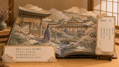 小倉百人一首041 thumbnail