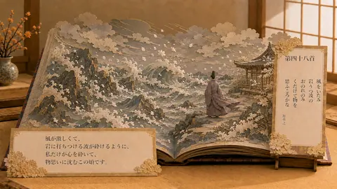 小倉百人一首048 thumbnail