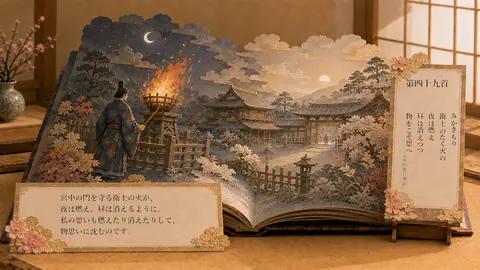 小倉百人一首049 thumbnail
