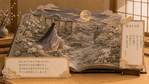 小倉百人一首057 thumbnail