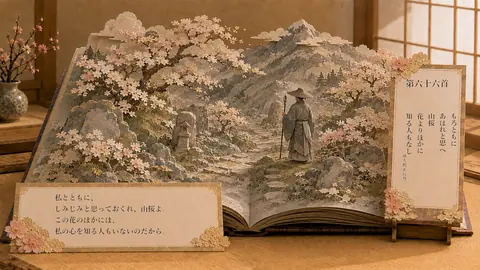 小倉百人一首066 thumbnail