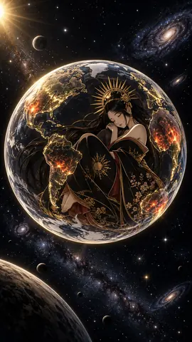 眠れる女神と光る地球 thumbnail