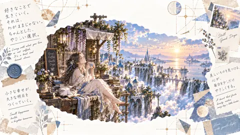 やさしい光の空中カフェ日和 thumbnail