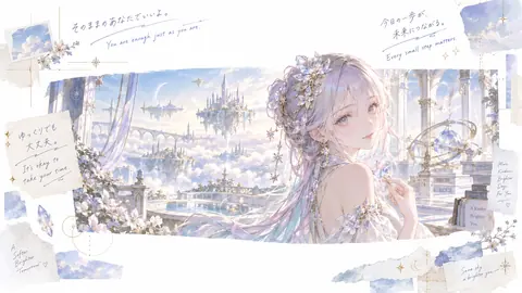 雲上の天空都市と水晶の花嫁 thumbnail