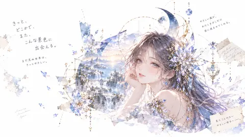 蒼銀の花と優しい明日 thumbnail