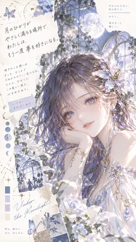 月明かりの温室で咲く夢 thumbnail