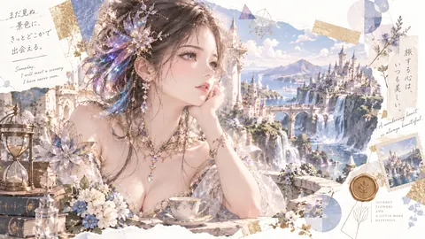 夢見る旅人と水都の風景 thumbnail