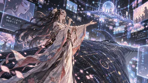 銀河を歌う狐面の歌姫 thumbnail