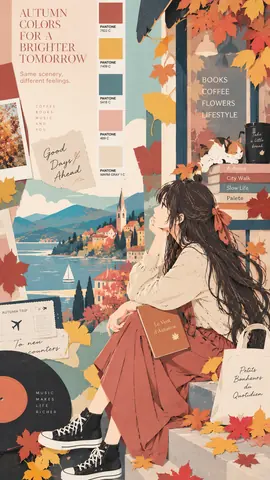 秋色コラージュと静かな午後 thumbnail