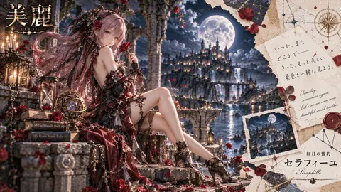 月夜に咲く薔薇の盟約 thumbnail