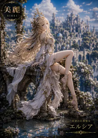 白華聖女エルシア、幻想遺跡の麗姿 thumbnail