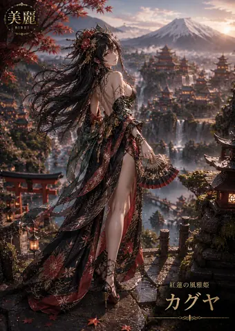 紅葉の霧ヶ谷、風雅姫カグヤ thumbnail