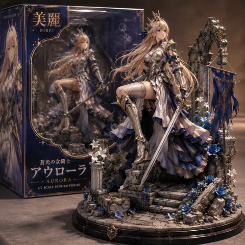 蒼光の女騎士 アウローラ ― 蒼薔薇の廃城 ― thumbnail