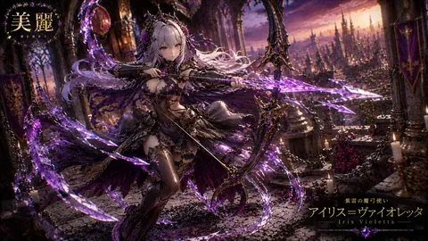 紫雷の魔弓使い アイリス＝ヴァイオレッタ thumbnail