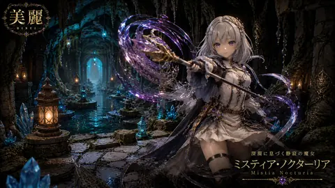 水晶魔法の地下遺跡の魔女 thumbnail