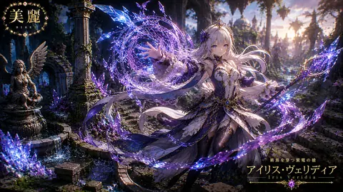 紫晶魔法の廃神殿とアイリス thumbnail