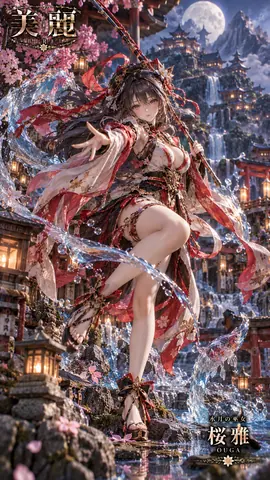 月明かりの水月巫女 thumbnail