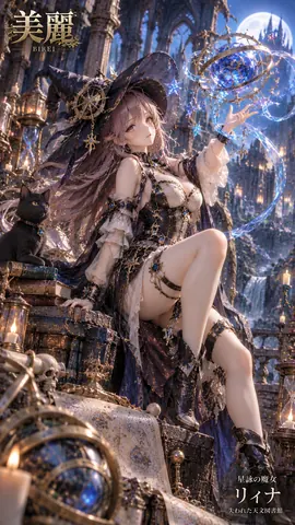 星詠の魔女と月夜の図書館 thumbnail