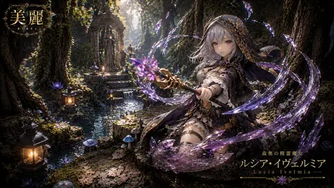 紫晶魔法の森の精霊魔女 thumbnail