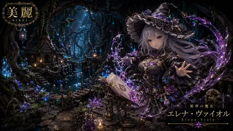 紫翠の魔女と幻想の森 thumbnail