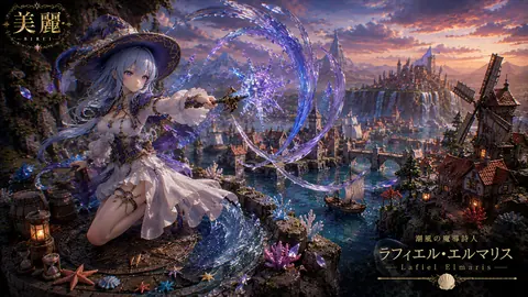潮風の魔導詩人、幻想港の魔法 thumbnail