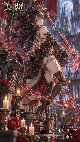 月影の黒薔薇と魔槍の美麗譚 thumbnail