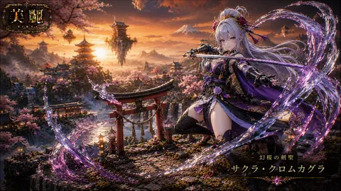 夕映えの桜幻境と剣聖サクラ thumbnail