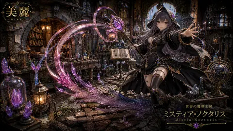 黄昏の魔導工房、紫晶の魔女 thumbnail