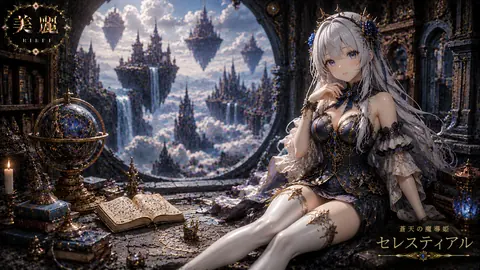 天空の魔導姫と幻想図書館 thumbnail
