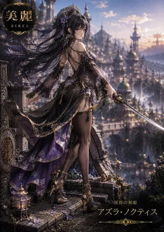 紫と金の幻想剣姫 thumbnail