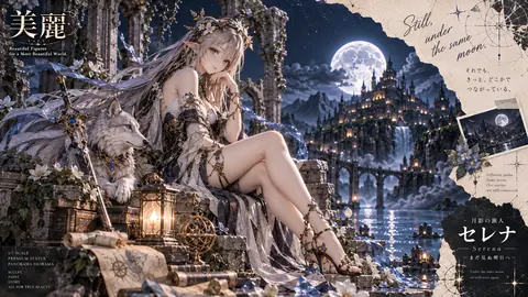 月影の旅人、月下の幻想城 thumbnail