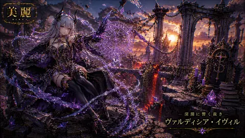 紫の魔法陣と廃聖堂の魔女 thumbnail