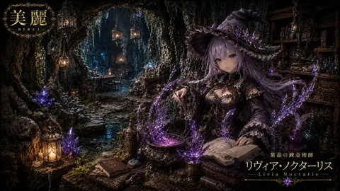 紫晶の錬金術師、地下工房の魔女 thumbnail