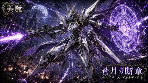 紫電の騎士と蒼月の魔導都市 thumbnail