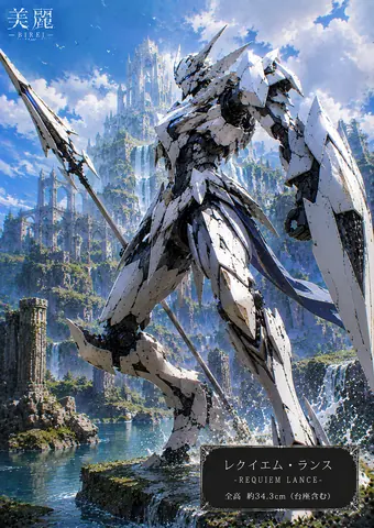 滝の廃都に立つ白銀機騎士 thumbnail