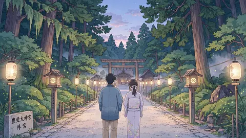 041_伊勢神宮外宮夕暮れ thumbnail