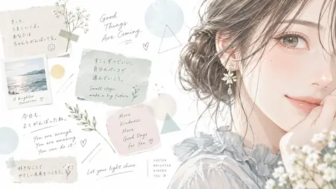 やさしい未来のコラージュ少女 thumbnail