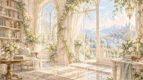 夢見る光の花咲く書斎 thumbnail