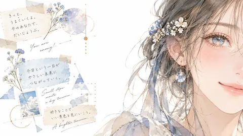 やさしい未来へ進む少女 thumbnail