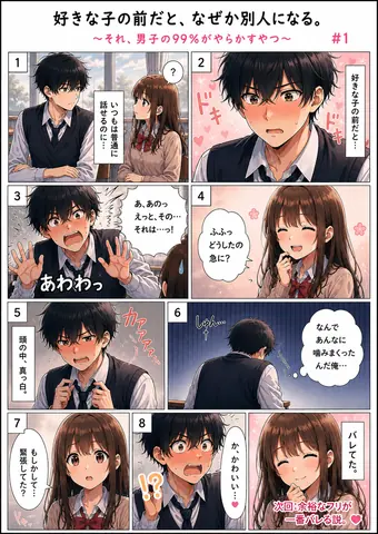 好きな子の前だと、なぜか別人になる1 thumbnail