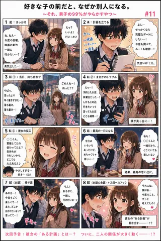 好きな子の前だと、なぜか別人になる11 thumbnail