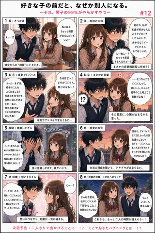 好きな子の前だと、なぜか別人になる12 thumbnail