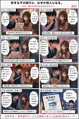 好きな子の前だと、なぜか別人になる21 thumbnail