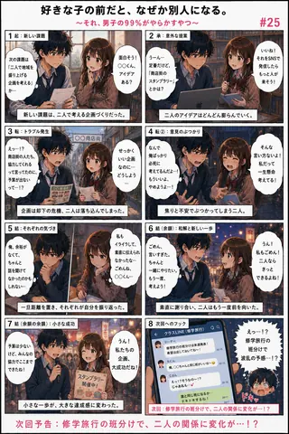 好きな子の前だと、なぜか別人になる25 thumbnail