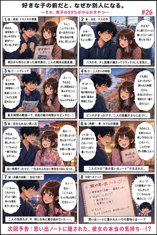 好きな子の前だと、なぜか別人になる26 thumbnail