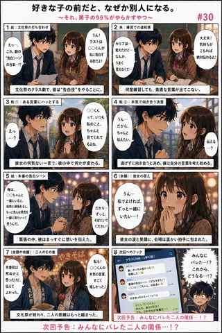 好きな子の前だと、なぜか別人になる30 thumbnail