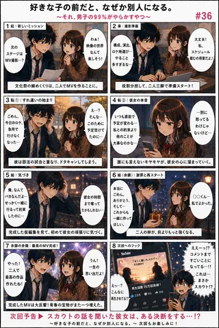 好きな子の前だと、なぜか別人になる36 thumbnail